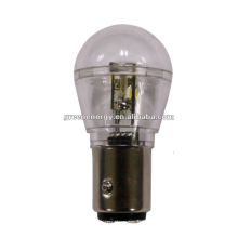 BA15D,S8 clear cover, 0.7W, 16*SMD3014, 12V DC LED lamp